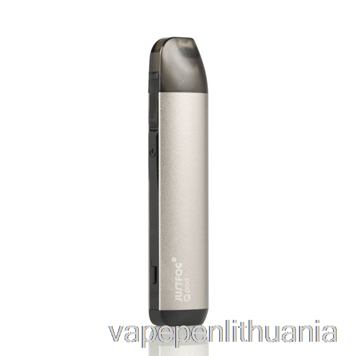 Justfog Qpod Pod System Silver Vape Skystis